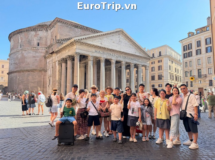 Euro Trip - Pháp – Thụy Sĩ – Ý từ ngày 10 đến 21/6/2026
