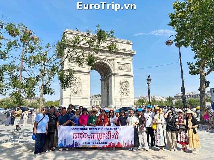 Euro Trip - Tour Tây – Nam Âu từ ngày 25/6 đến 04/7/2026