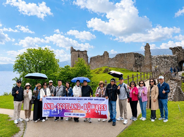 Tour ANH QUỐC  – SCOTLAND - WALES