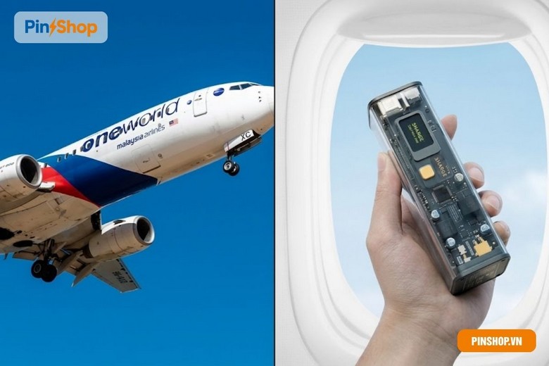 Các loại pin lithium rời cần bọc đầu cực trước khi mang lên máy bay