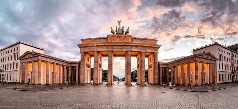 Cổng Brandenburg tại Berlin, Đức