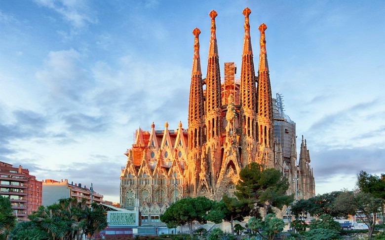 Nhà thờ Sagrada Familia ở Barcelona, Tây Ban Nha