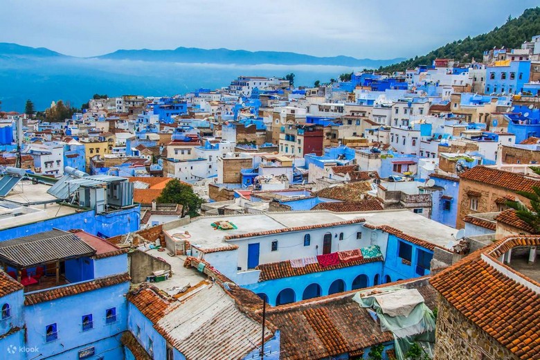 Phố cổ xanh Chefchaouen