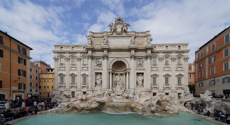 Đài phun nước Trevi, Rome